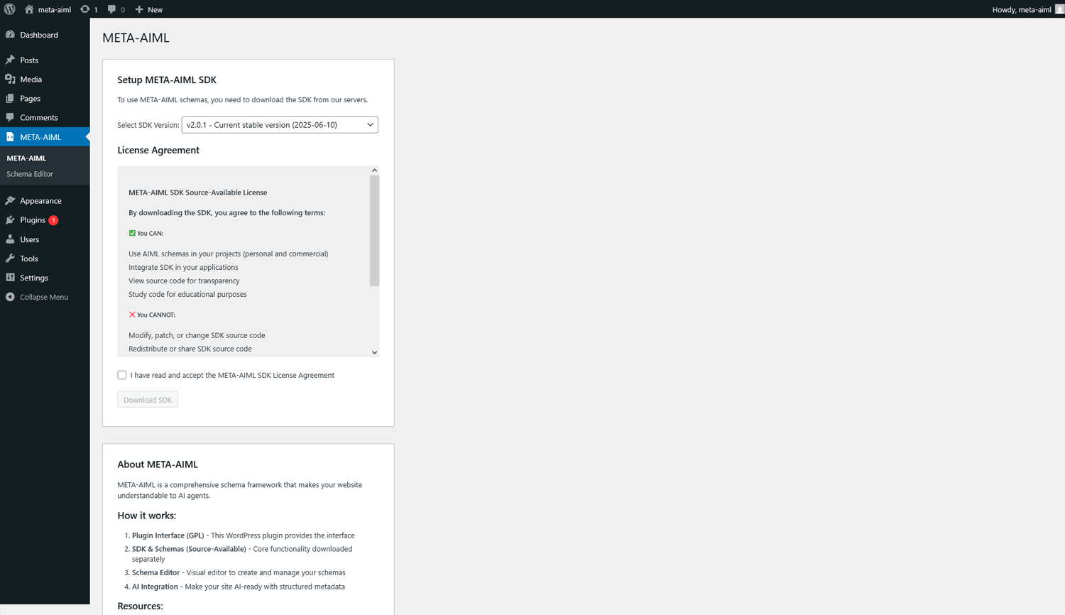 Plugin Settings and Configuration